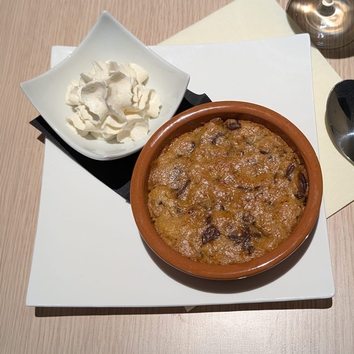 Gros cookie - dessert réalisé par le chef du Restaurant l'Empreinte